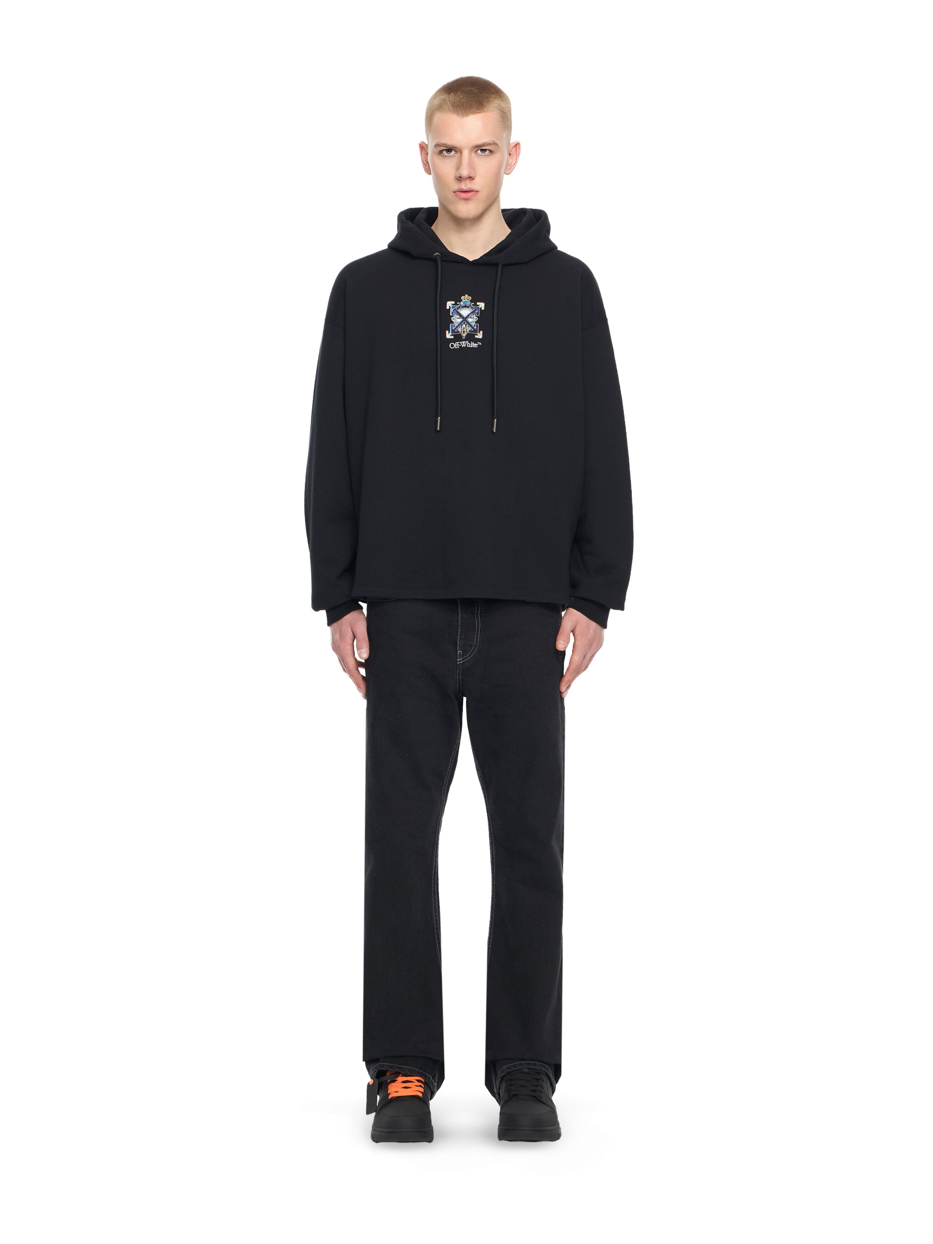 Jewel Arrow Loose Hoodie