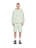 Type Arrow Diagonal Loose Hoodie