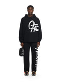 Spray Logo Loose Hoodie